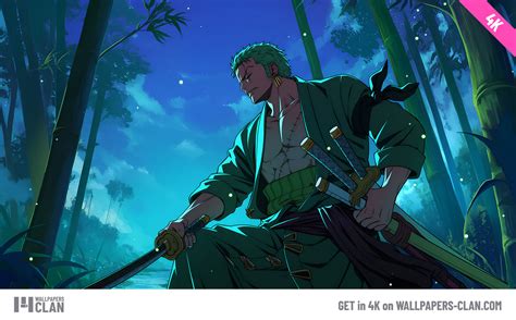 zoro wallpaper|Zoro One Piece Jungle Swordsman Desktop Wallpaper .